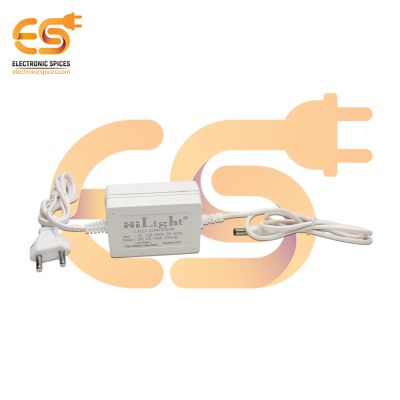 12V 2A Hi Light LED Driver Adapter | Power Supply for LED Lights & CCTV Cameras | For Indoor Use Only